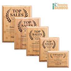 Bamboo Engraved Plaque - Award Plaques