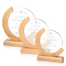 Sparta Circle Crystal Award - Corporate Awards