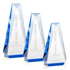 Carmel Blue Crystal Award - Glass Awards