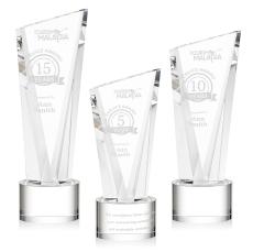 Plymouth Clear on Marvel Base Peak Crystal Award - Sales Awards