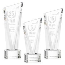Plymouth Clear on Paragon Base Peak Crystal Award - Sales Awards