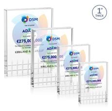 Lynch Full Color Rectangle Crystal Award - Crystal Awards