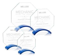 Lacota Blue Crystal Award - Glass Awards