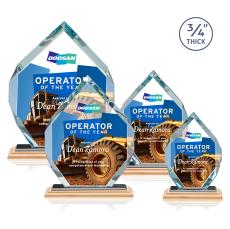 Royal Diamond Full Color/Black Bamboo Award - Bamboo Awards