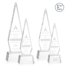 Springfield Clear on Robson Base Crystal Award - Crystal Awards