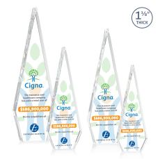 Springfield Full Color Crystal Award - Crystal Awards