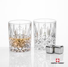 Swiss Force S/S Ice Cubes & 2 RIEDEL Spey OTR - Corporate Recognition Gifts