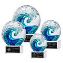 Surfside Clear on Hancock Base Spheres Glass Award