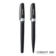 Cerruti 1881 Canal Ballpoint Pen & Rollerball Pen Gift Set - Executive Gifts