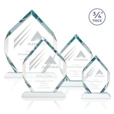 Royal Diamond White Crystal Award - Corporate Awards