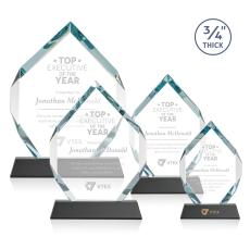 Royal Diamond Black on Newhaven Crystal Award - Crystal Awards
