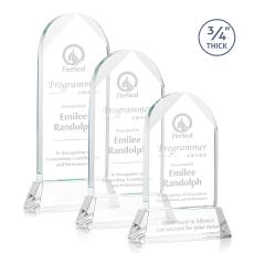 Blake Clear on Newhaven Arch & Crescent Crystal Award - Crystal Awards