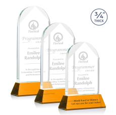 Blake Amber on Newhaven Arch & Crescent Crystal Award - Glass Awards