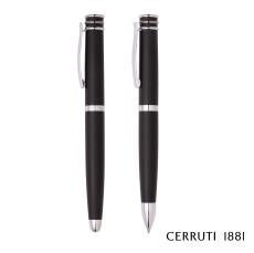 Cerruti 1881 Austin Diamond Ballpoint & Fountain Pen Set - Corporate Recognition Gifts