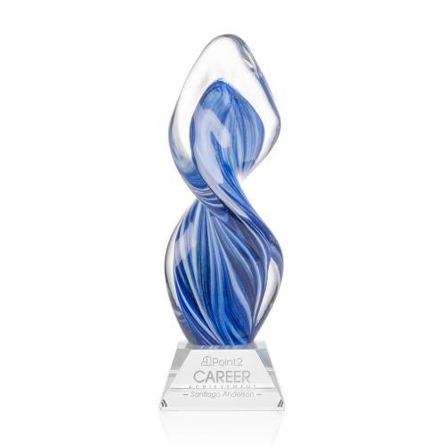 Corporate Awards - Glass Awards - Bonavista Clear on Sheffield Base Abstract / Misc Glass Award