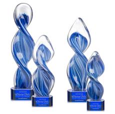 Bonavista Blue on Paragon Base Abstract / Misc Glass Award - Corporate Awards
