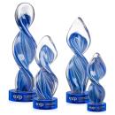 Bonavista Blue on Stanrich Base Abstract / Misc Glass Award