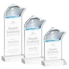 Voyager Clear Abstract / Misc Crystal Award - Corporate Awards