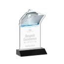 Voyager Black Abstract / Misc Crystal Award