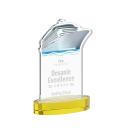 Voyager Gold on Alberton Base Abstract / Misc Crystal Award