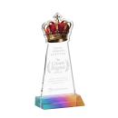 Crown Prismatic Abstract / Misc Crystal Award