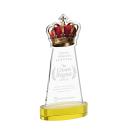 Crown Gold on Alberton Base Abstract / Misc Crystal Award