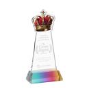 Crown Prismatic on Hartford Base Abstract / Misc Crystal Award