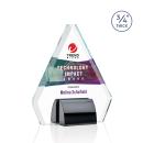 Roxborough Full Color Black Crystal Award