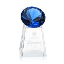 Celestina Gemstone Sapphire Crystal Award