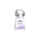 Celestina Full Color Diamond Crystal Award