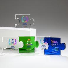 Rune Full Color Abstract / Misc Crystal Award - Corporate Awards