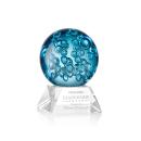 Addison Clear on Sheffield Base Spheres Glass Award