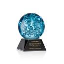 Addison Black on Sheffield Base Spheres Glass Award