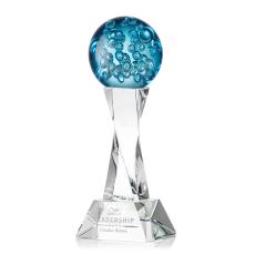 Addison Clear on Langport Base Spheres Glass Award - Glass Awards
