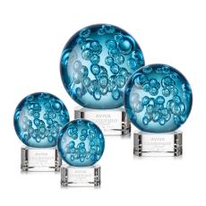 Addison Clear on Paragon Base Spheres Glass Award - Newest Additions