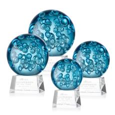 Addison Clear on Robson Base Spheres Glass Award - Newest Additions