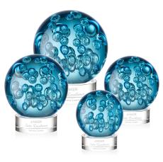 Addison Clear on Stanrich Base Spheres Glass Award - Newest Additions