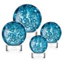 Addison Clear on Stanrich Base Spheres Glass Award