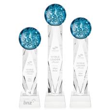 Addison Clear on Toscana Base Spheres Glass Award - Newest Additions