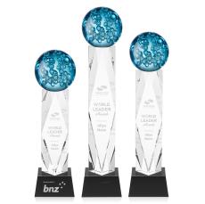 Addison Black on Toscana Base Spheres Glass Award - Newest Additions