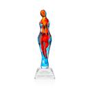 Venus Clear on Sheffield Base People Glass Award