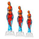 Venus Clear on Sheffield Base People Glass Award