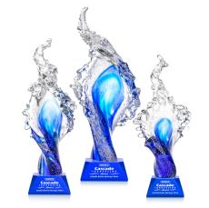 Breaker Blue on Sheffield Base Abstract / Misc Glass Award - Newest Additions