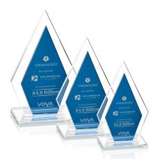 Zarita Blue Crystal Award - Glass Awards