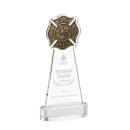 Fire Dept Clear on Alberton Base Abstract / Misc Crystal Award