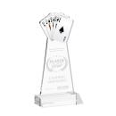 Poker Clear Abstract / Misc Crystal Award