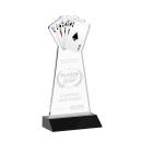Poker Black Abstract / Misc Crystal Award