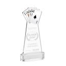 Poker Clear on Alberton Base Abstract / Misc Crystal Award