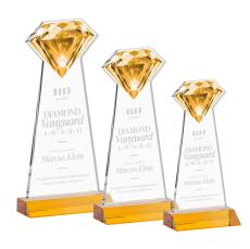 Gemstone Amber Crystal Award - Newest Additions