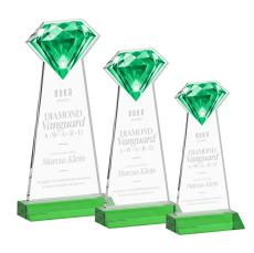 Gemstone Green Crystal Award - Newest Additions